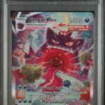 2021 Pokemon SWSH Fusion Strike Full Art Secret Gengar VMAX #271 PSA 9