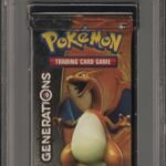 2016 Pokemon Usa, Inc. Generations Foil Pack Charizard Foil Pack PSA 9