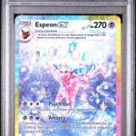 2025 Pokemon Scarlet and Violet Prismatic Evolutions Special Illustration Rare Espeon Ex #155 PSA 10