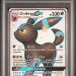 2019 Pokemon Sun and Moon Hidden Fates Umbreon Gx #SV69 PSA 9
