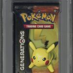 2016 Pokemon Usa, Inc. Generations Foil Pack Pikachu Foil Pack PSA 9