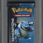 2016 Pokemon Usa, Inc. Generations Foil Pack Blastoise Foil Pack PSA 9