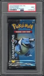2016 Pokemon Usa, Inc. Generations Foil Pack Blastoise Foil Pack PSA 9
