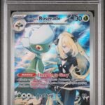2025 Pokemon Destined Rivals Illustration Rare Cynthia's Roserade #184 PSA 10