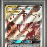2016 Pokemon Sun and Moon Black Star Promos Tag Team Powers Collection Deoxys Gx/Espeon #SM240 PSA 9