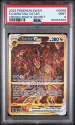 2023 Pokemon Sword and Shield Crown Zenith Secret Rare Giratina Vstar #GG69 PSA 9