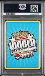 2008 Pokemon World Championships Promo Gold Star Psychic Lock Jolteon #101 PSA 8 - Image 2