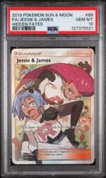 2019 Pokemon Sun and Moon Hidden Fates James/Jessie #68 PSA 10