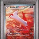 2024 Pokemon Scarlet and Violet Surging Sparks Special Illustration Rare Latias Ex #239 PSA 8
