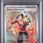 2025 Pokemon Destined Rivals Special Illustration Rare Ethan's Adventure #236 PSA 10