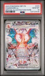 2023 Pokemon Scarlet and Violet Obsidian Flames Special Illustration Rare Charizard Ex #223 PSA 10