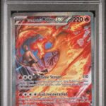 2025 Pokemon Scarlet and Violet Destined Rivals Special Illustration Rare Team Rocket’S Moltres Ex #229 PSA 9
