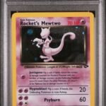 2000 Pokemon Gym Challenge Holo Rocket's Mewtwo #14 PSA 6