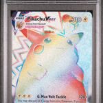 2020 Pokemon Sword and Shield Vivid Voltage Secret Rare Pikachu Vmax #188 PSA 10