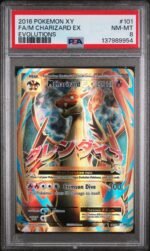 2016 Pokemon XY Evolutions M Charizard Ex #101 PSA 8