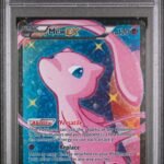 2013 Pokemon Black and White Legendary Treasures Radiant Collection Mew Ex #RC24 PSA 7