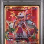 2015 Pokemon XY Breakthrough Secret Rare Mewtwo Ex #164 /162 PSA 8
