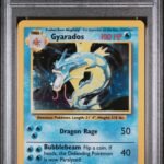 1999 Pokemon Base Set Holo Gyarados #6 PSA 9