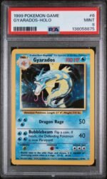 1999 Pokemon Base Set Holo Gyarados #6 PSA 9