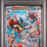 2025 Pokemon Mega Evolution Special Illustration Rare Mega Lucario Ex #179 PSA 8
