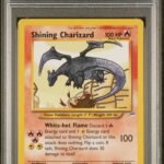 2002 Pokemon Neo Destiny Shining Charizard #107 PSA 6