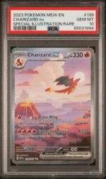 2023 Pokemon Scarlet and Violet 151 Special Illustration Rare Charizard Ex #199 PSA 10