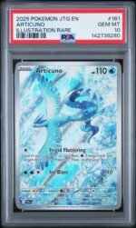 2025 Pokemon Scarlet and Violet Journey Together Illustration Rare Articuno #161 PSA 10