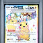 2024 Pokemon Scarlet and Violet Surging Sparks Ultra Rare Pikachu Ex #219 PSA 10