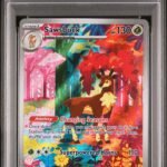 2024 Pokemon Scarlet and Violet Temporal Forces Illustration Rare Sawsbuck #166 PSA 10