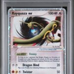 2006 Pokemon Black Star Promo Holo Rayquaza Ex #39 PSA 5