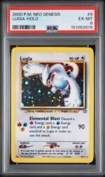2000 Pokemon Neo Genesis Holo Lugia #9 PSA 6