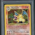 1999 Pokemon Base Set Holo Charizard #4 PSA 7