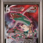 2022 Pokémon Sword & Shield Silver Tempest Trainer Gallery Rayquaza #TG20 PSA 9