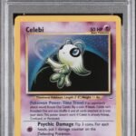 2001 Pokemon Neo Revelation Holo Celebi #3 PSA 9