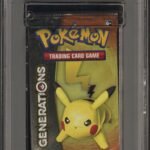 2016 Pokemon Usa, Inc. Generations Foil Pack Pikachu Foil Pack PSA 10
