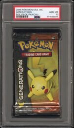 2016 Pokemon Usa, Inc. Generations Foil Pack Pikachu Foil Pack PSA 10