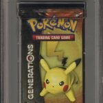2016 Pokemon Usa, Inc. Generations Foil Pack Pikachu Foil Pack PSA 10