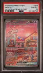2023 Pokemon Scarlet and Violet Black Star Promo 151 Ultra Premium Collection Mew Ex #053 PSA 10