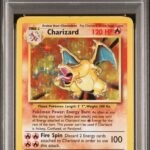 1999 Pokemon Base Set Holo Charizard #4 PSA 3