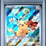 2023 Pokemon Scarlet and Violet Paldea Evolved Elite Trainer Box Pikachu #027 PSA 10