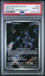2023 Pokemon Scarlet and Violet Black Star Promo 151 Ultra Premium Collection Mewtwo #052 PSA 10