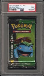 2016 Pokemon Usa, Inc. Generations Foil Pack Venusaur Foil Pack PSA 9