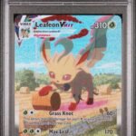2021 Pokemon Sword and Shield Evolving Skies Secret Rare Leafeon Vmax #205 /203 PSA 10