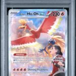 2025 Pokemon Scarlet and Violet Destined Rivals Special Illustration Rare Ethan's Ho-Oh Ex #230 PSA 9