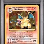 1999 Pokemon Base Set Holo Charizard #4 PSA 4