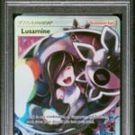 2018 Pokemon Ultra Prism Ultra Rare Lusamine #153 PSA 10