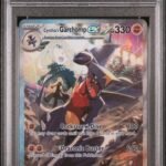 2025 Pokemon Scarlet and Violet Destined Rivals Special Illustration Rare Cynthia's Garchomp Ex #232 PSA 10
