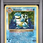 1999 Pokemon Base Set Holo Shadowless Blastoise #2 PSA 5 139887968
