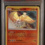 2017 Pokemon Sun and Moon Black Star Shining Legends Promo Elite Trainer Box Holo Shining Ho Oh #SM70 PSA 10