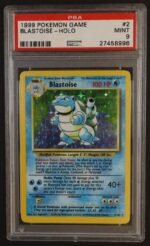 1999 Pokemon Game Holo Blastoise #2 PSA 9